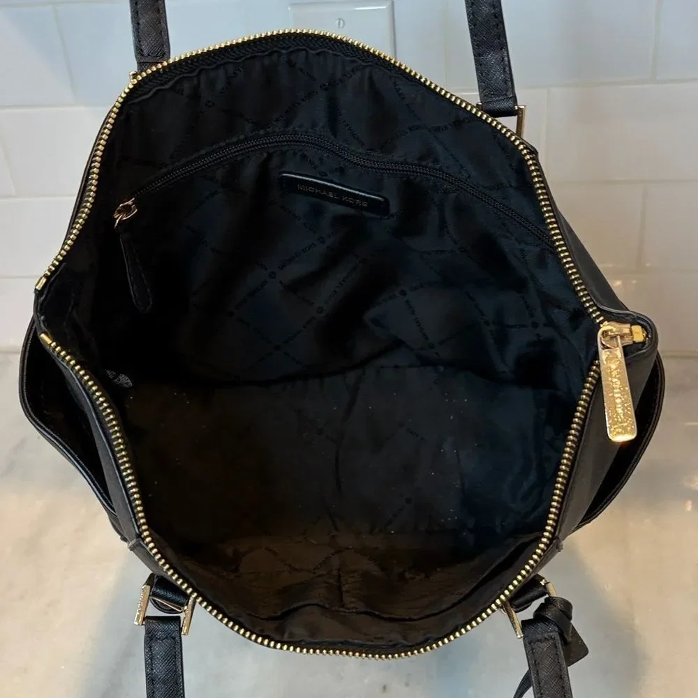 Michael Kors Bag Purse Handbag Leather Pocketbook Jet Set Saffiano Tote Bag